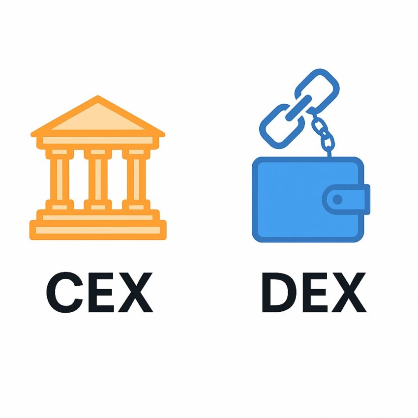 🏛️ Merkezi Borsa mı (CEX), Merkeziyetsiz Borsa mı (DEX)?